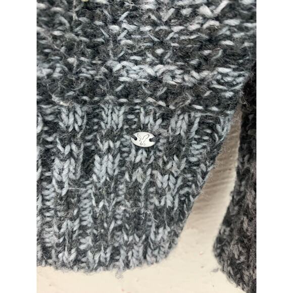American Eagle Outfitters Jegging Sweater Snowflake Fair Isle Raglan Size XS - Picture 3 of 5